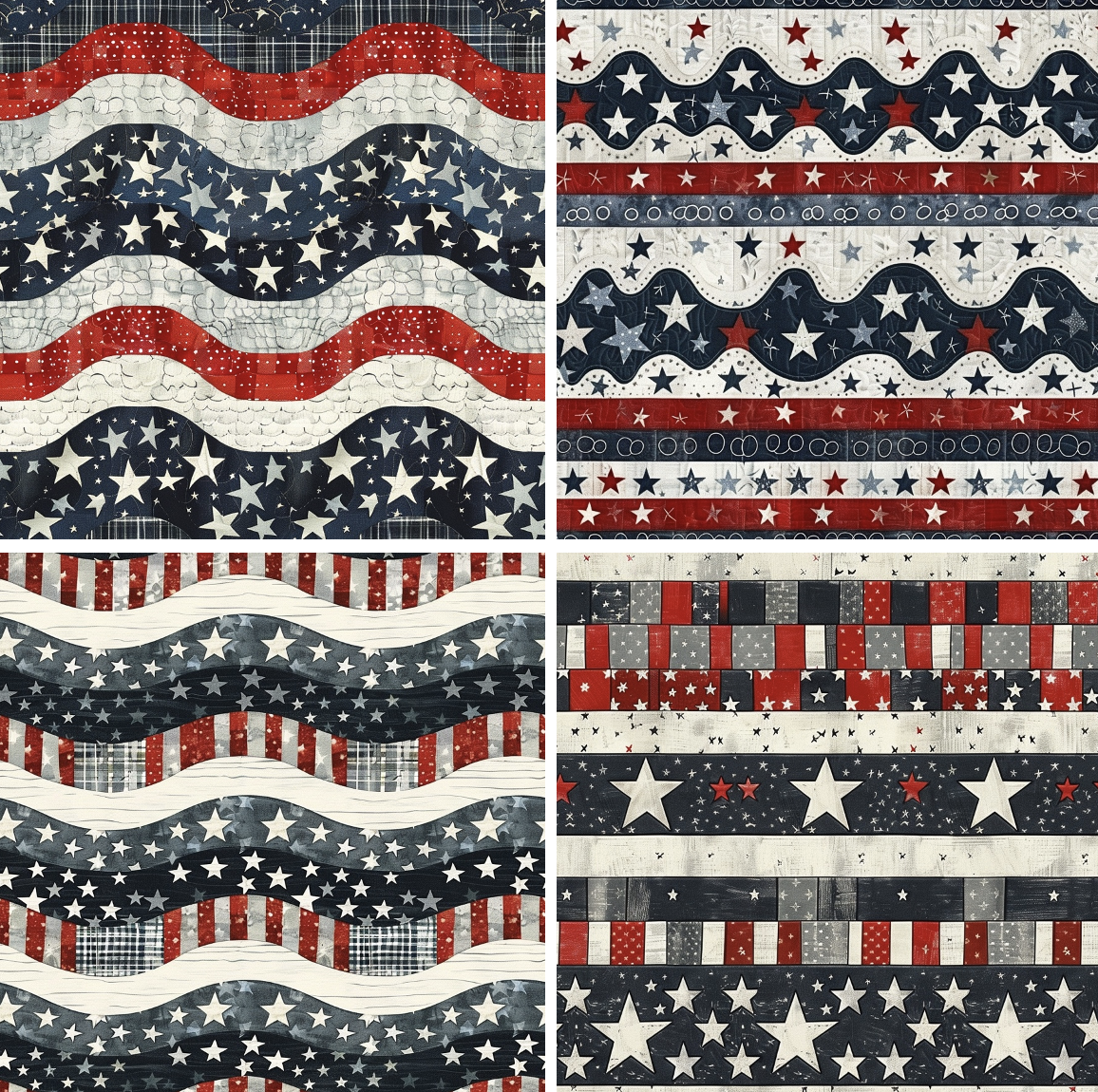 Americana Slate Coasters