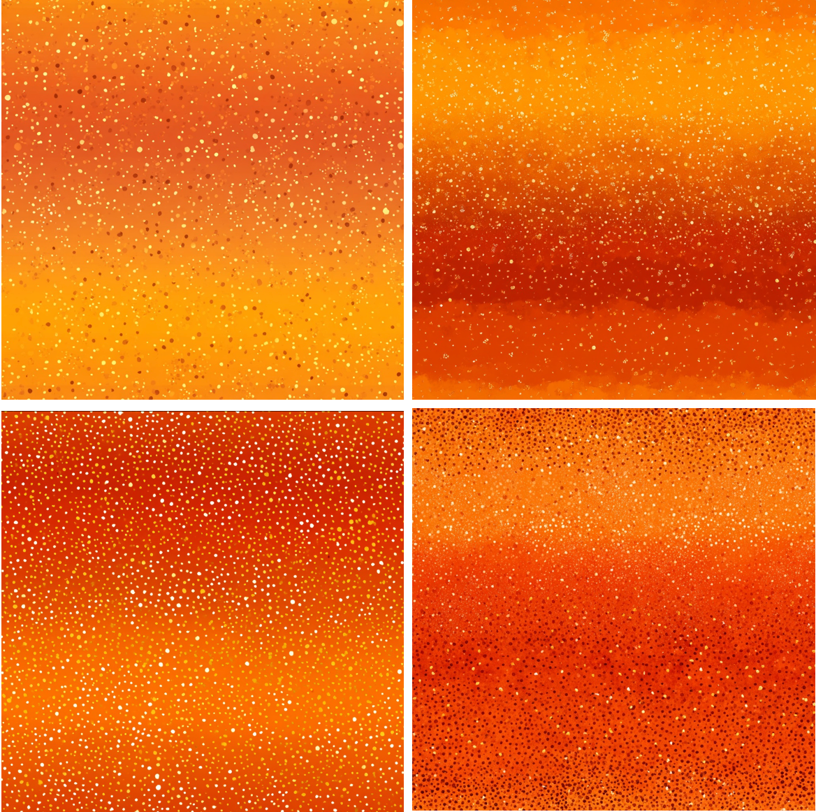 Orange and Red Slate Coasters