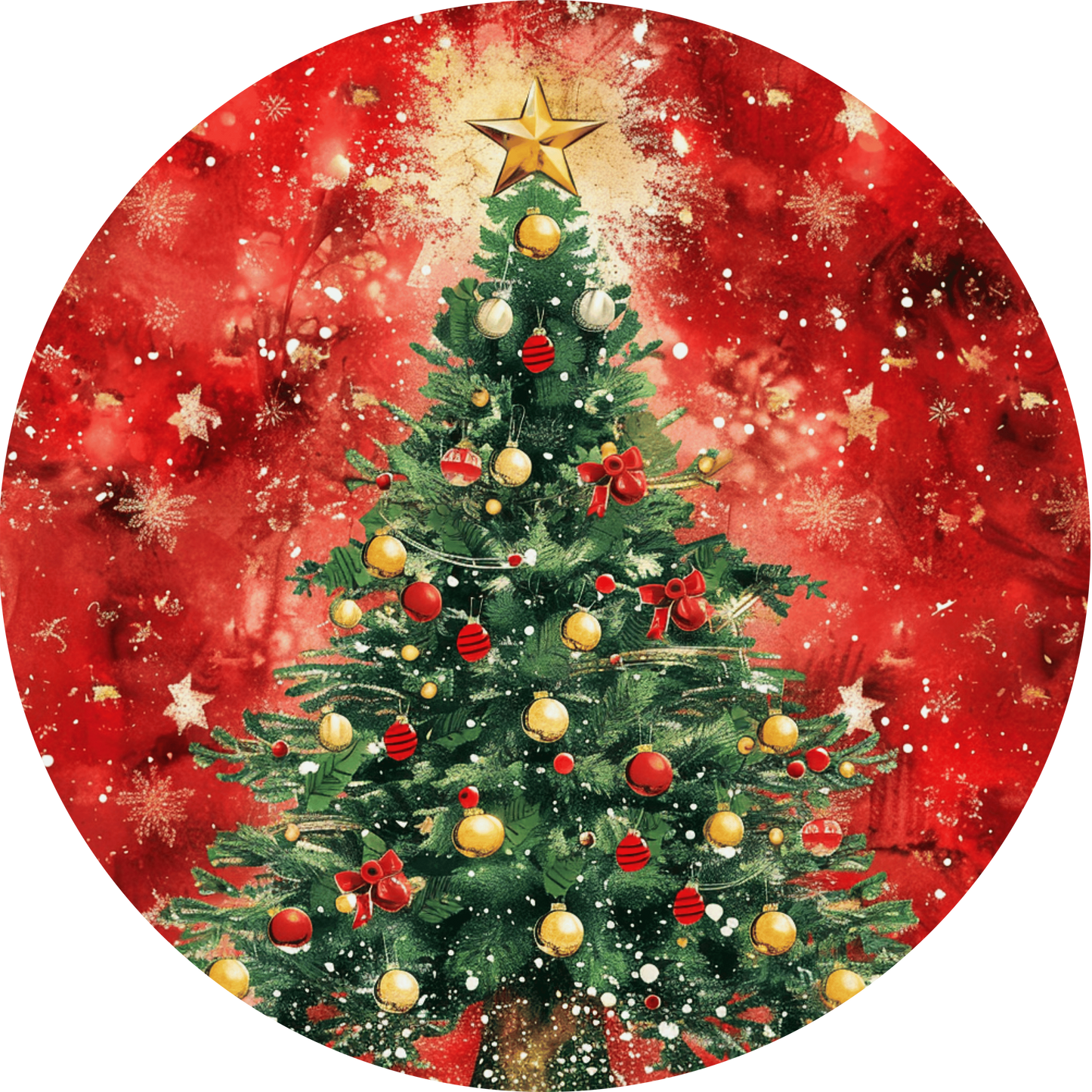 O Christmas Tree Wind Spinner