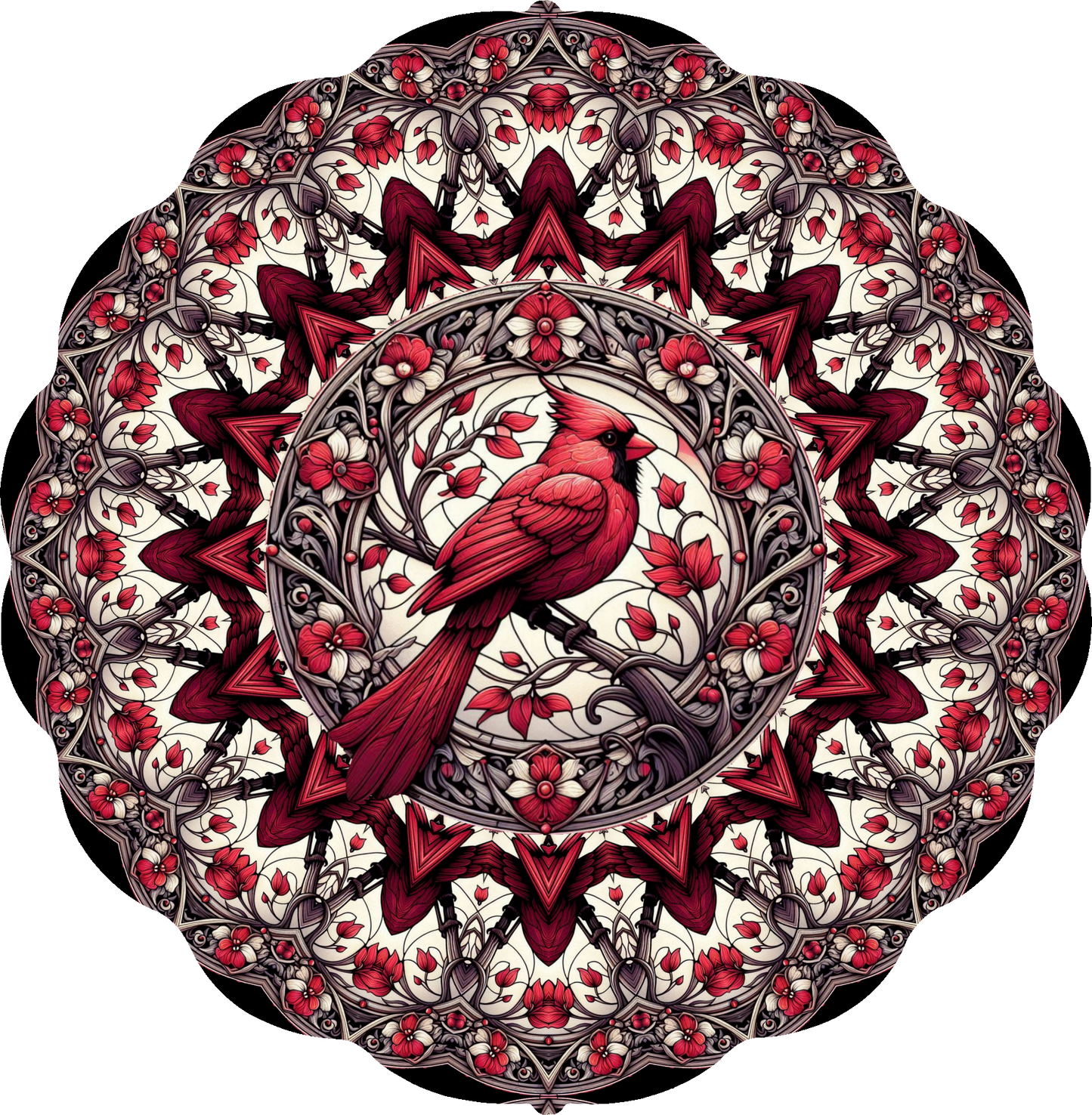 Cardinal Wind Spinner