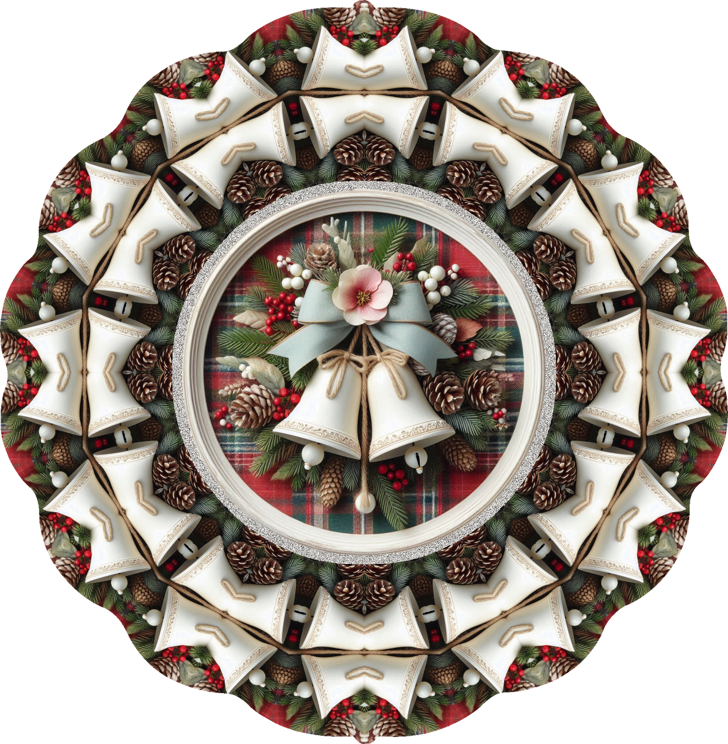 Christmas Bells Wind Spinner