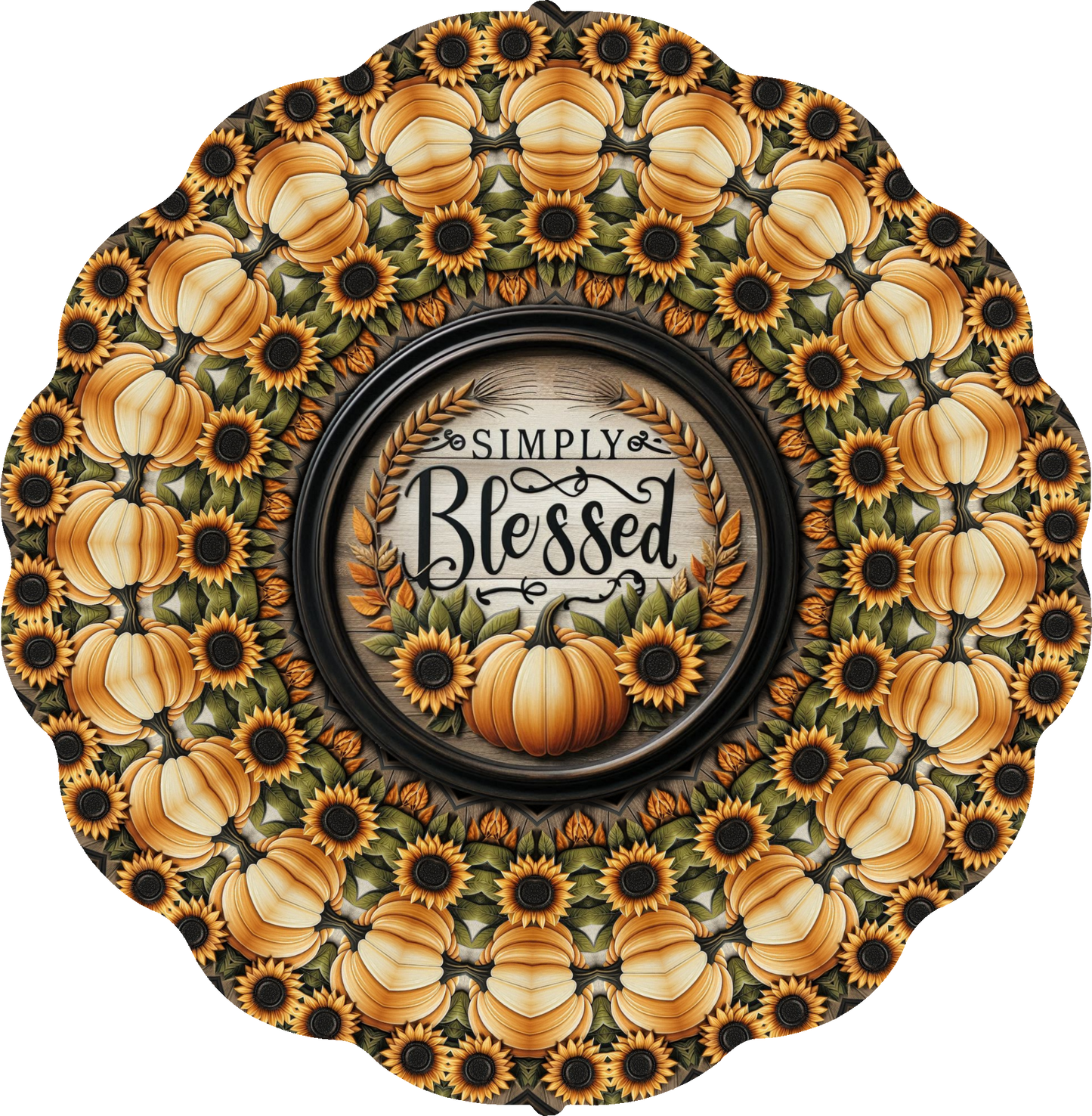 Simply Blessed Wind Spinner