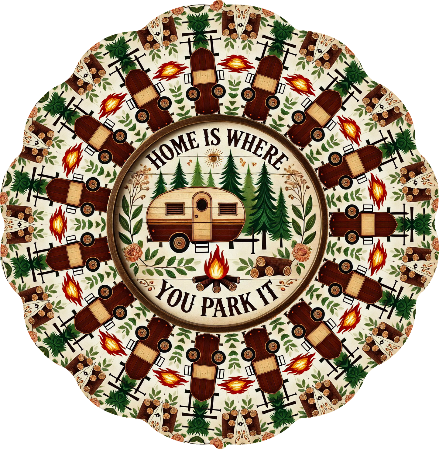 Home is Where Your Park It Wind Spinner