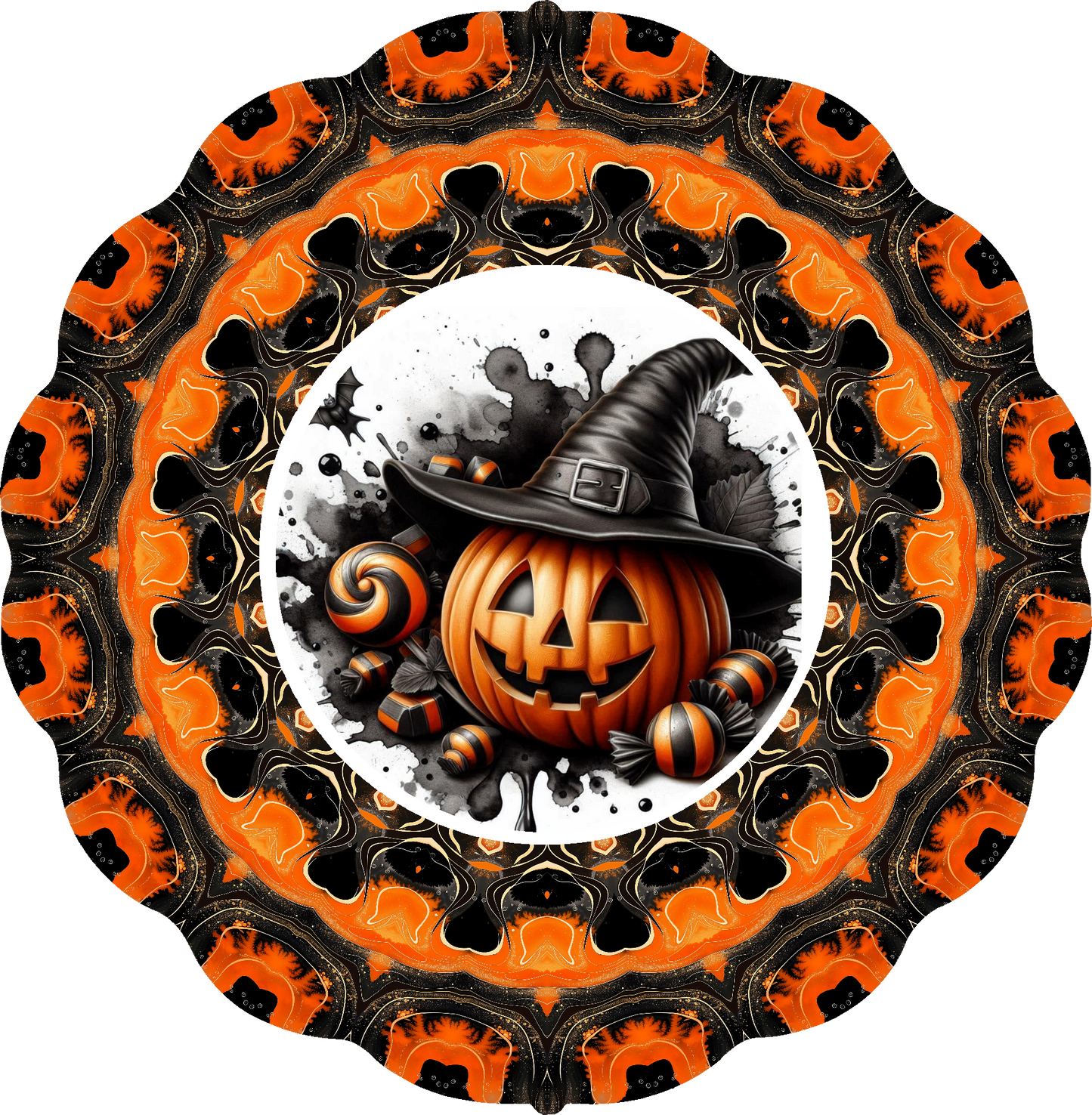 Jack O Lantern Wind Spinner