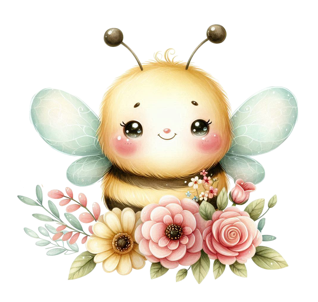 Bee and Flowers Garden Flag