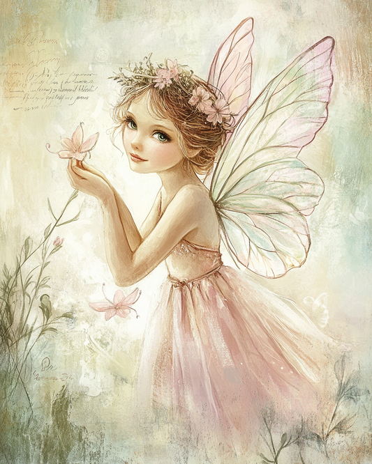 Fairy 3 Slate Tabletop Artwork