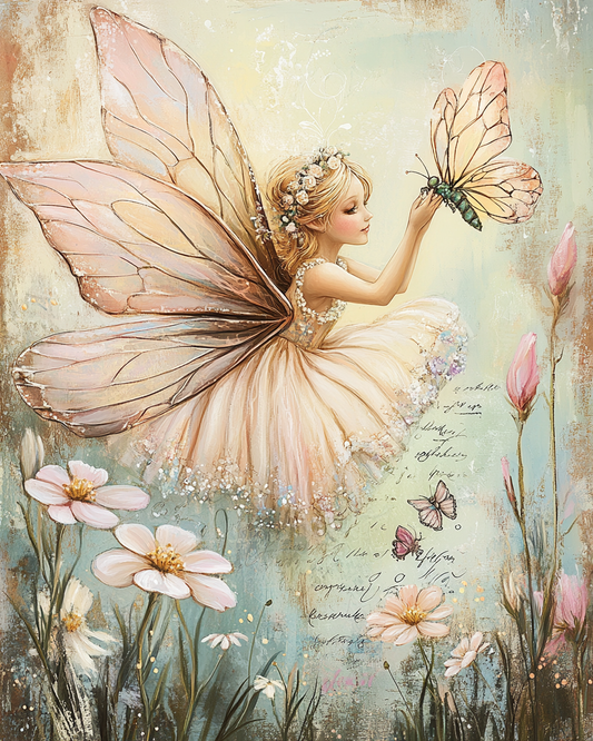Fairy 2 Slate Tabletop Artwork