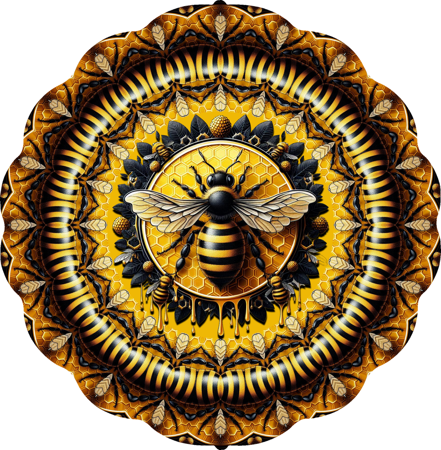 Queen Bee Wind Spinner