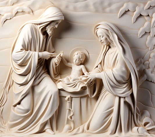 O Holy Night Slate Tabletop Artwork