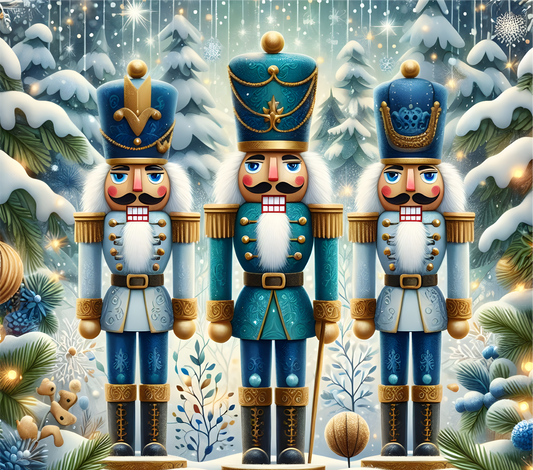 Nutcrackers Slate Tabletop Artwork