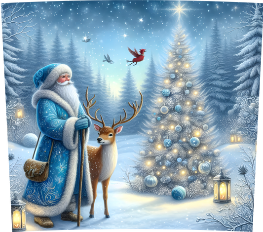 Ole Saint Nick Slate Tabletop Artwork