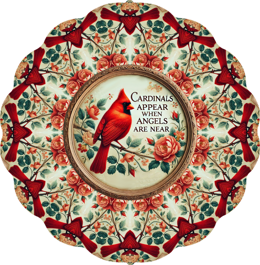 Cardinals Appear Wind Spinner
