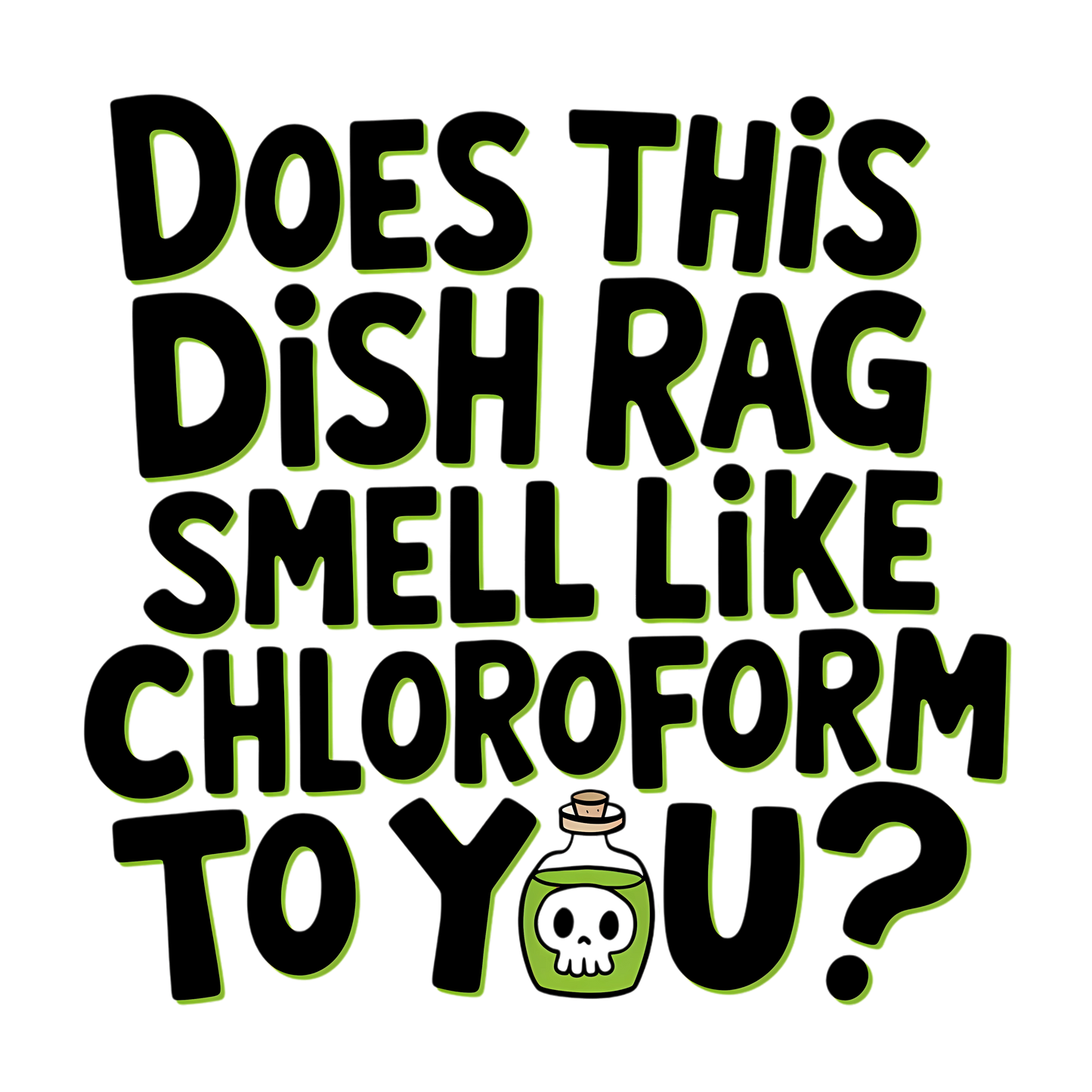 Chloroform Garden Flag