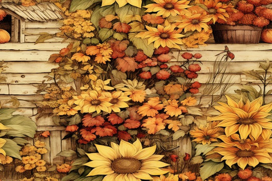 Sunflowers Glass Cutting Board