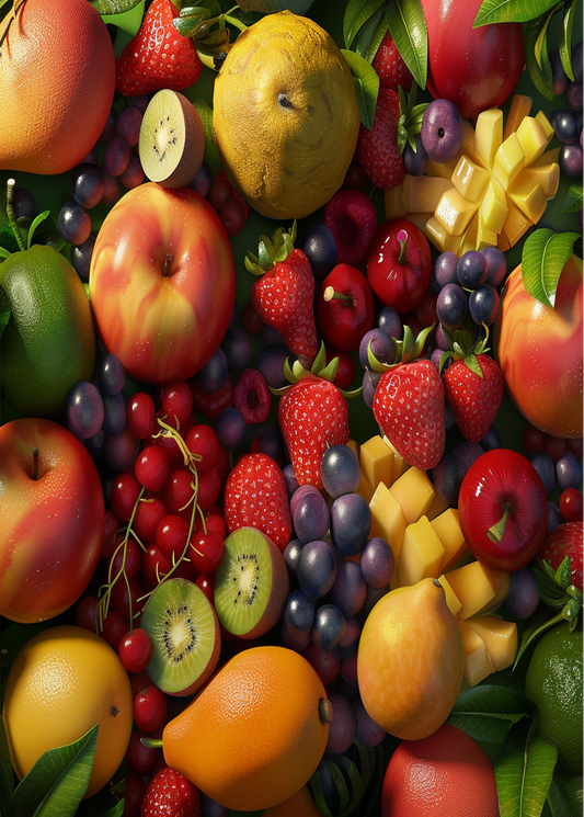 Fruit Glass Cutting Board