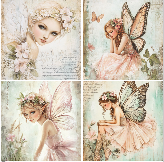 Fairies Slate Coasters