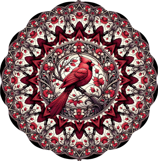 Cardinal Wind Spinner