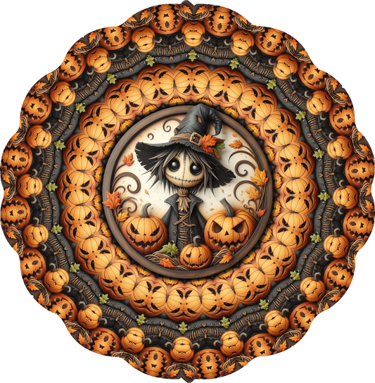 Halloween Scare Crow Wind Spinner