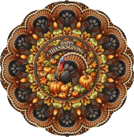 Happy Thanksgiving Wind Spinner