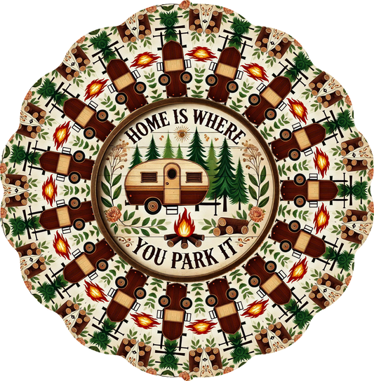 Home is Where Your Park It Wind Spinner