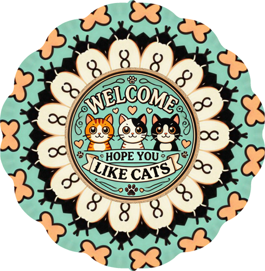 Hope You Like Cats Wind Spinner