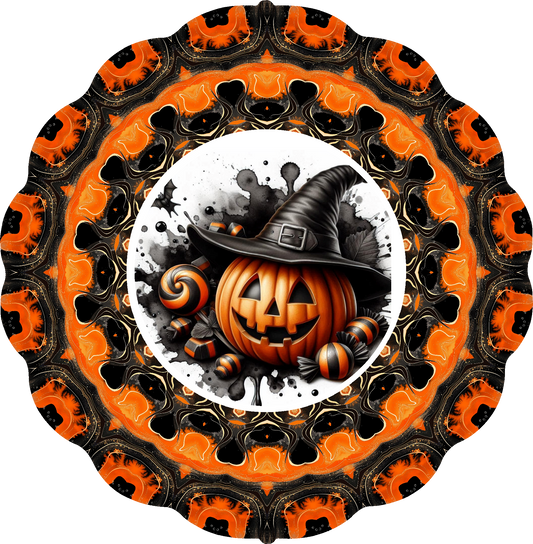 Jack O Lantern Wind Spinner