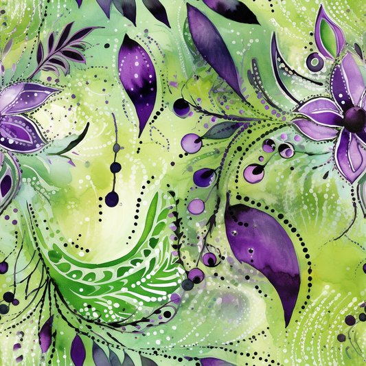 Mardi Gras Glass Cutting Board