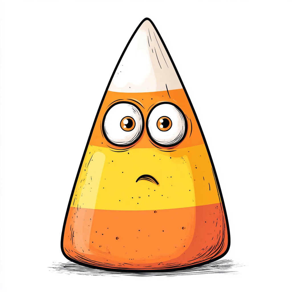 Candy Corn Garden Flag