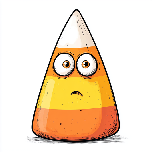 Candy Corn Garden Flag