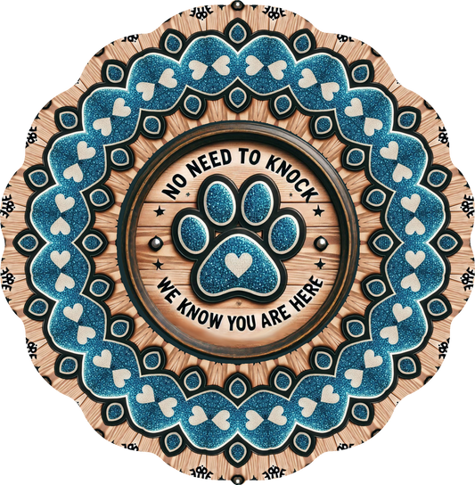 No Need to Knock Wind Spinner